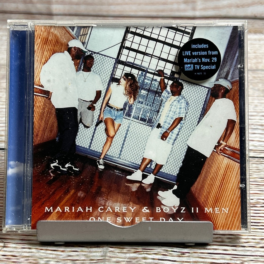 Mariah Carey & Boyz II Men One Sweet Day CD  Columbia 1995 90s R&B